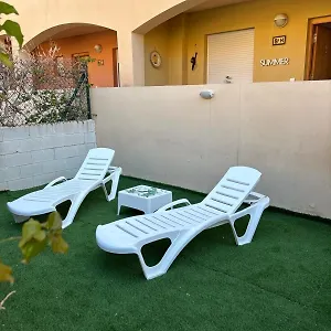 Bajo Con Jardin A Pie De Playa Y Piscina Comunitaria Con Jacuzzi Playas de Vera